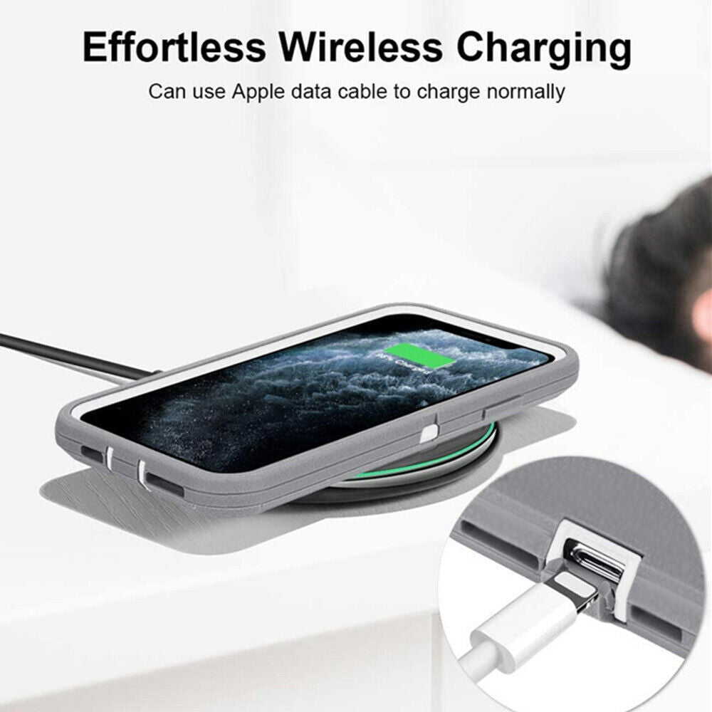 Outdoor Grey Shockproof Case Compatible for iPhone Series