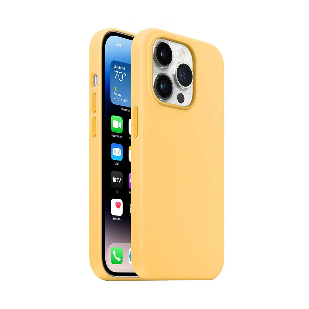 Liquid Silicone Gel Rubber Phone Case for iPhone 7-12PM