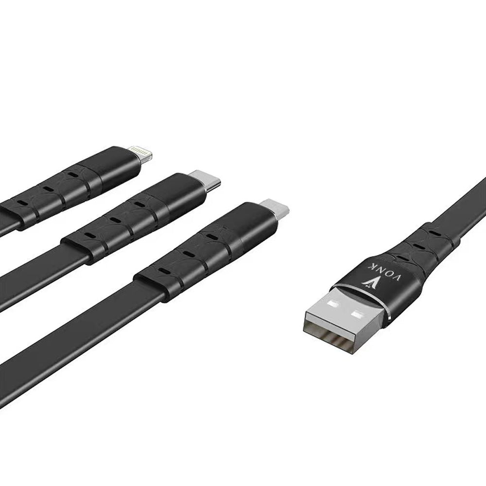 2.4A USB Cable Fast Charge PD Cable 1M