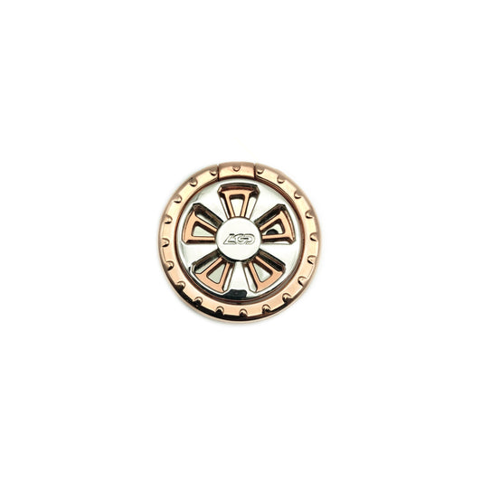 Phone Adhesive Ring Stand Wheel Gold