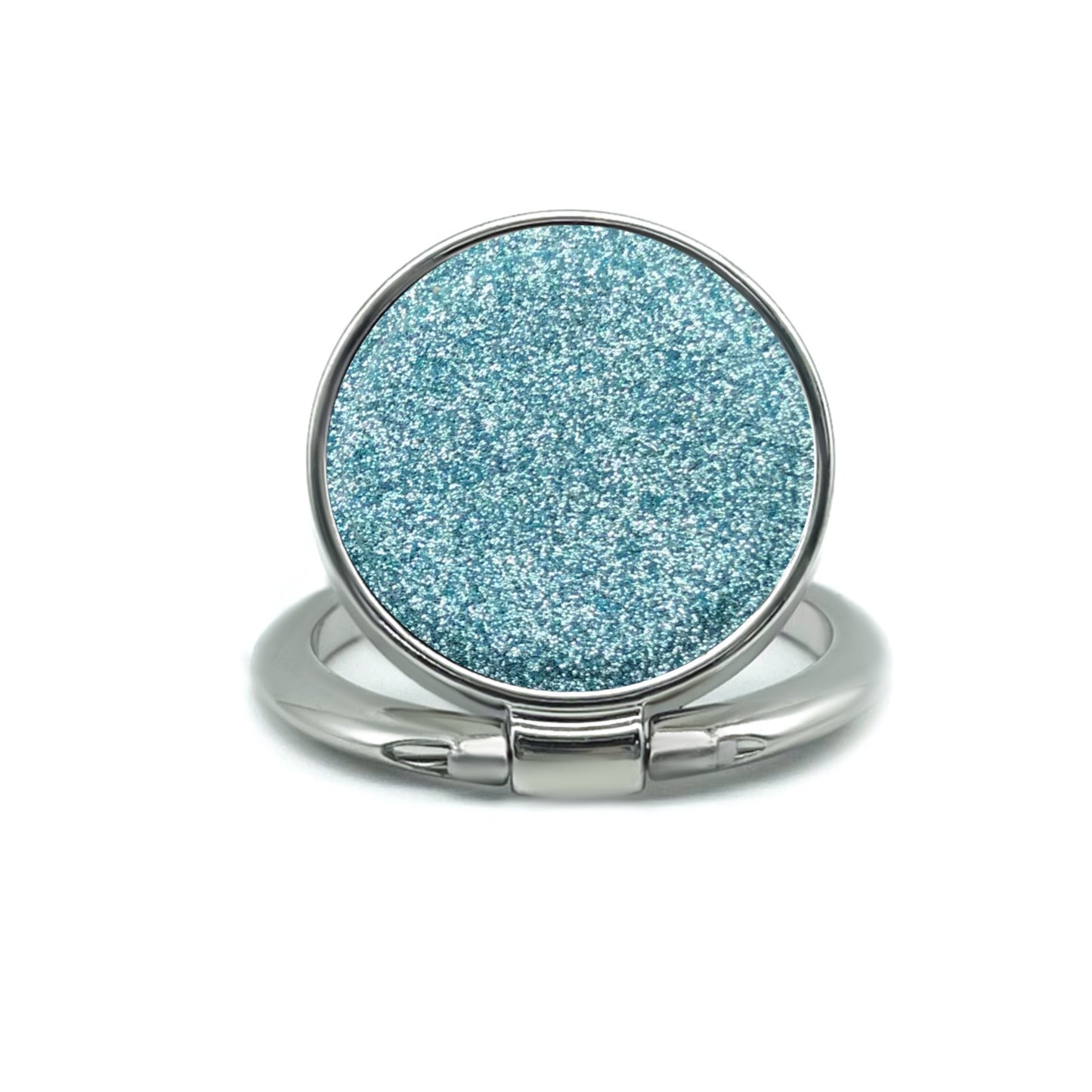 Phone Adhesive Ring Stand Shiny Blue