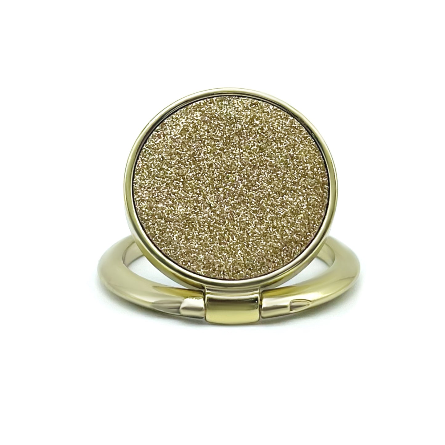 Phone Adhesive Ring Stand Shiny Gold