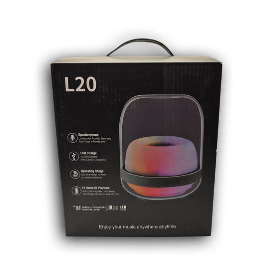 Bluetooth Speaker with Smart LED Light