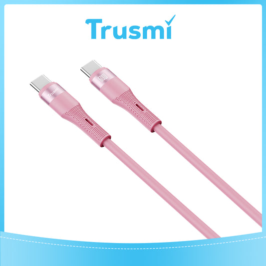 PD 60W C to C Silicone Cable (1M)