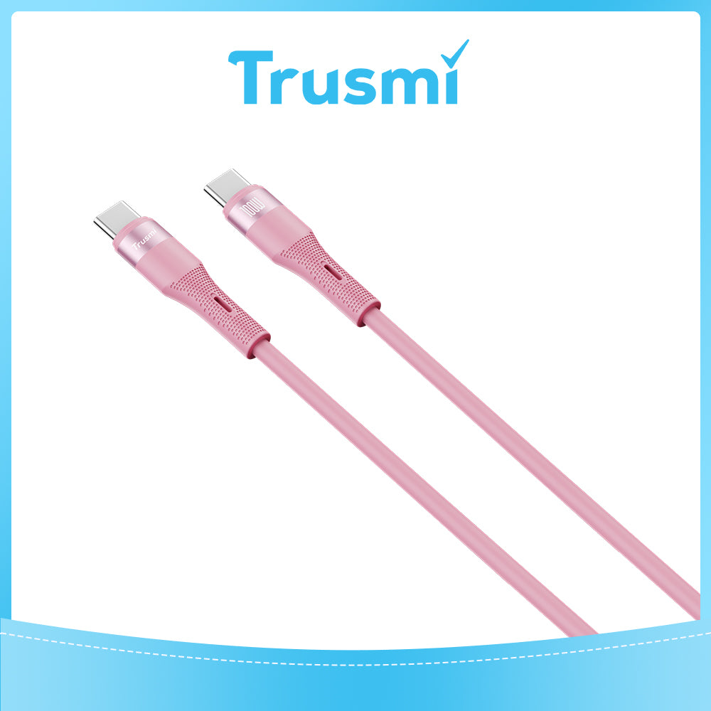 PD 100W C to C Silicone Cable (1M)