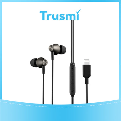 Wired In-ear Earphone Lightning Black