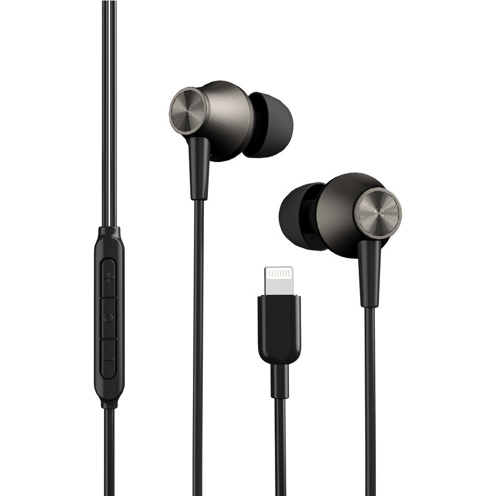 Wired In-ear Earphone Lightning Black