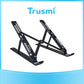 Metal Adjustable Laptop /IPAD Stand Black