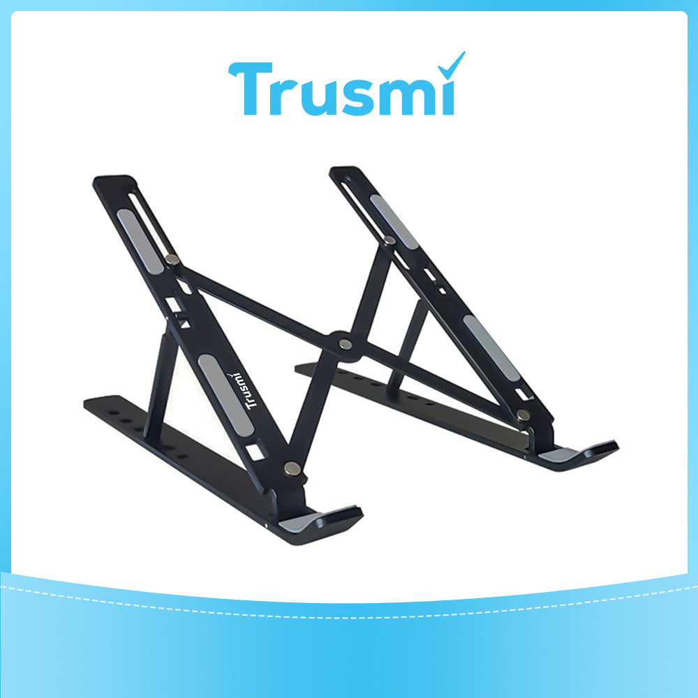 Metal Adjustable Laptop /IPAD Stand Black