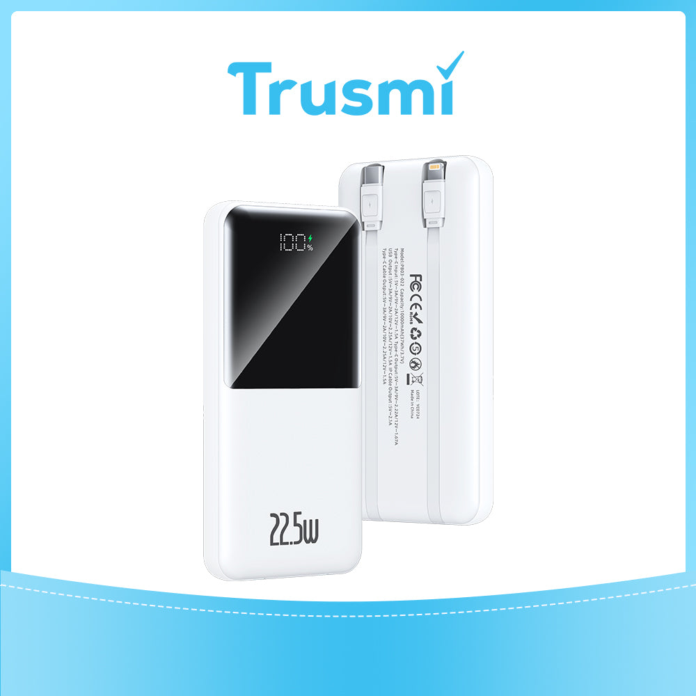 PD 22.5W DIGITAL POWER BANK 10000mAh