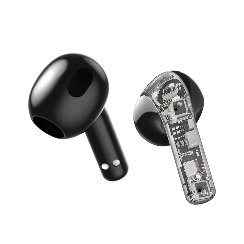 Translucent True Wireless Earphones Black