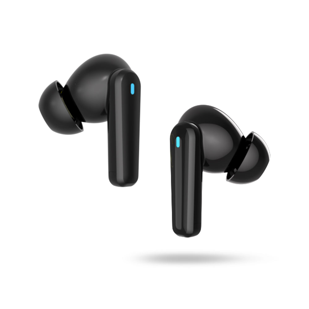 ANC +ENC LED In-ear True Wireless Earphones Black