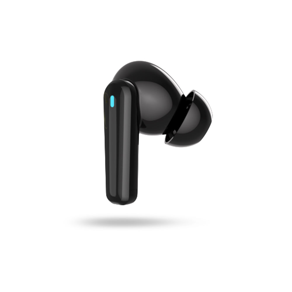 ANC +ENC LED In-ear True Wireless Earphones Black