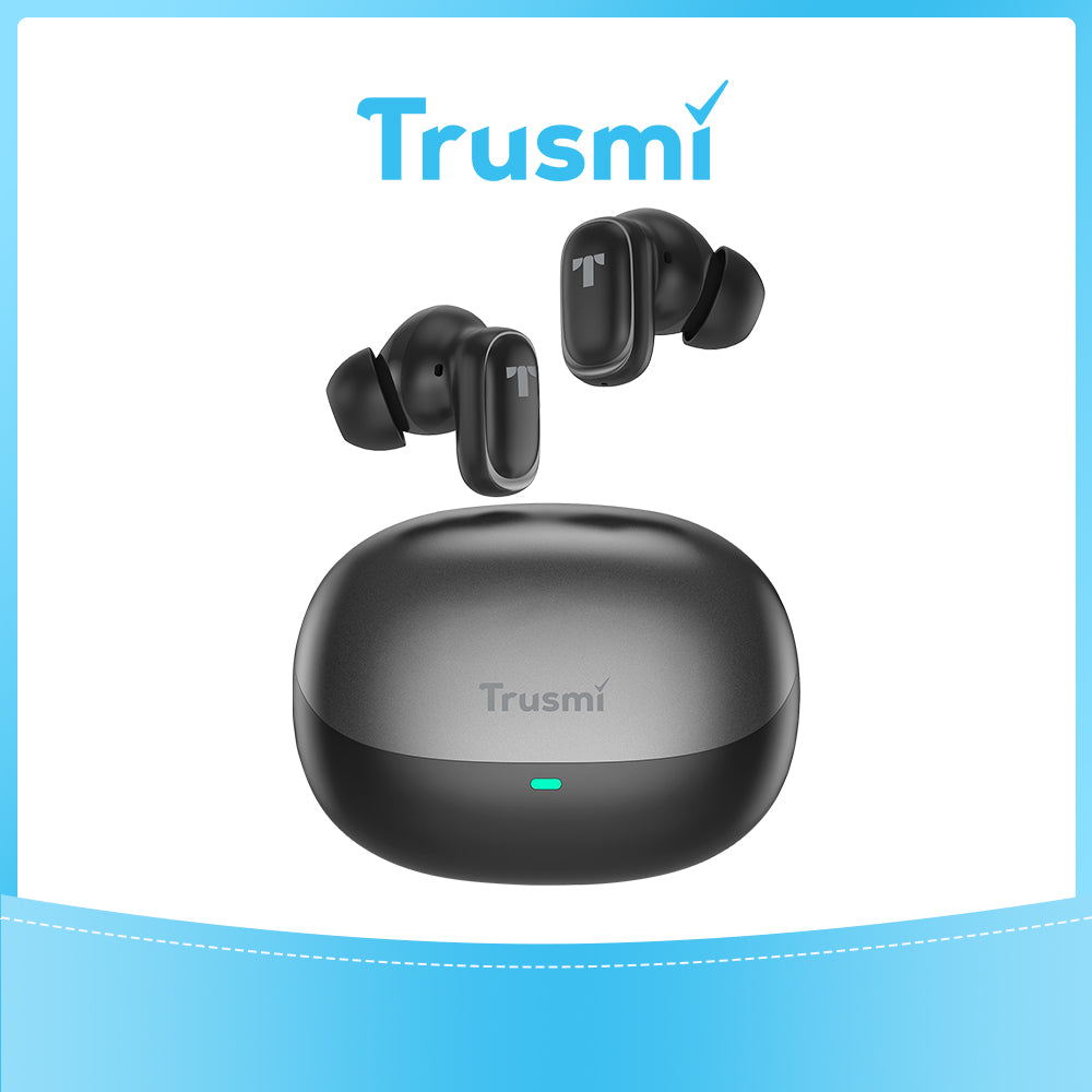 ANC+ENC Dual Mic True Wireless Earphones Black