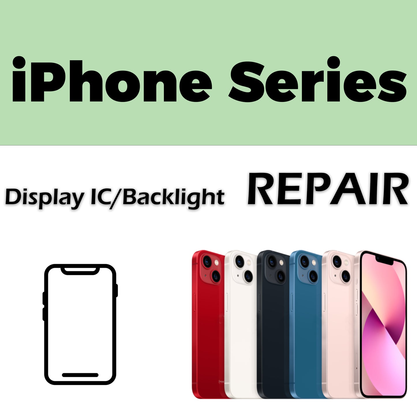 iPhone Series Display Ic Backlight Repair Service